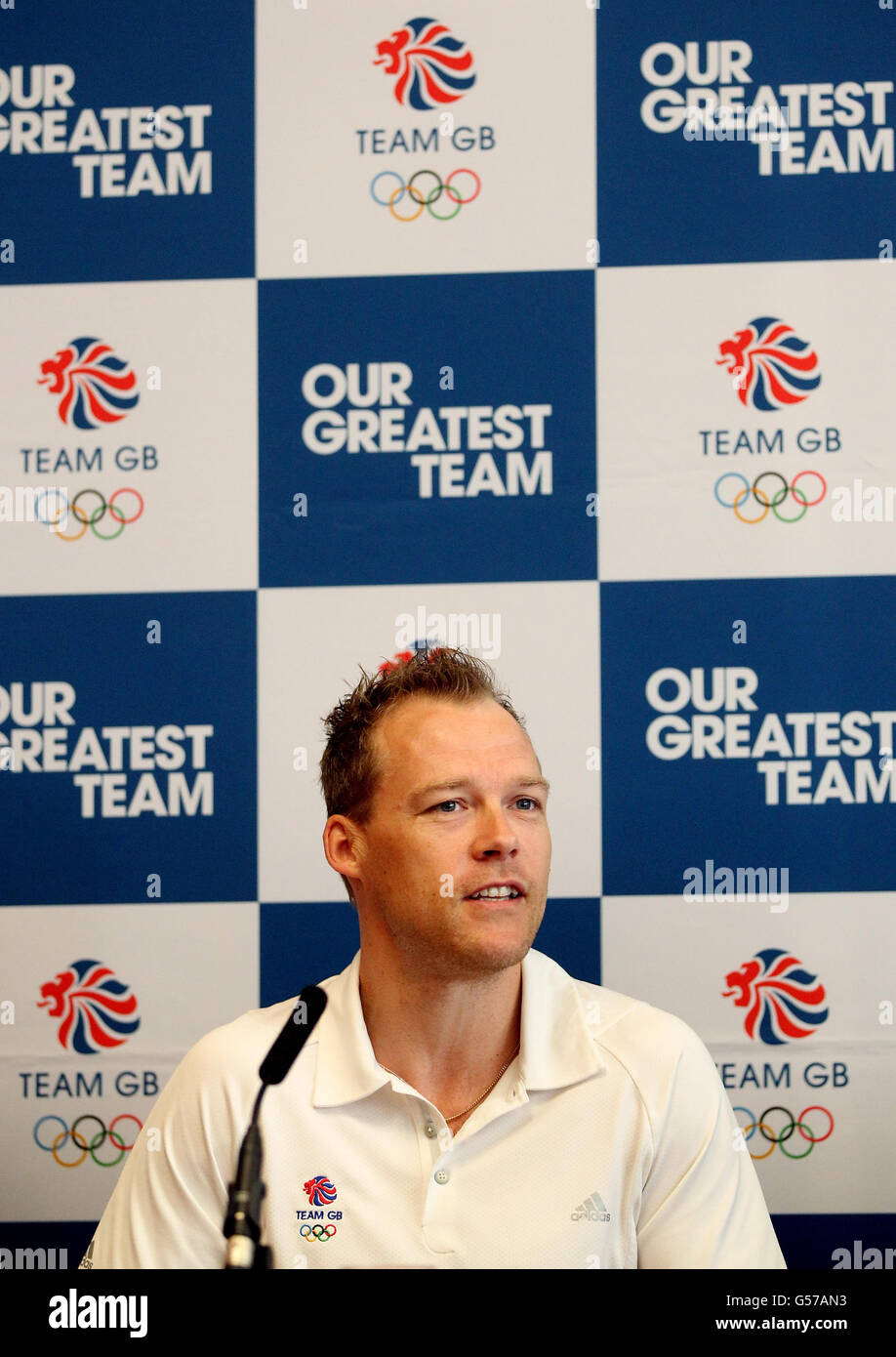 Badminton - Team GB Squad annuncio - London Stock Exchange Foto Stock