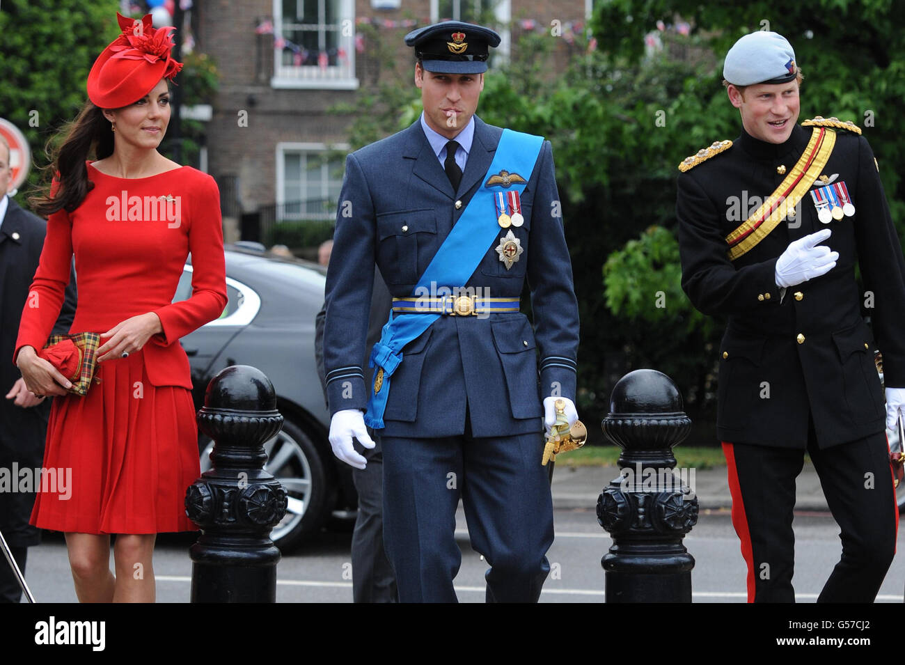 Diamond celebrazioni giubilari - Thames Pageant Foto Stock