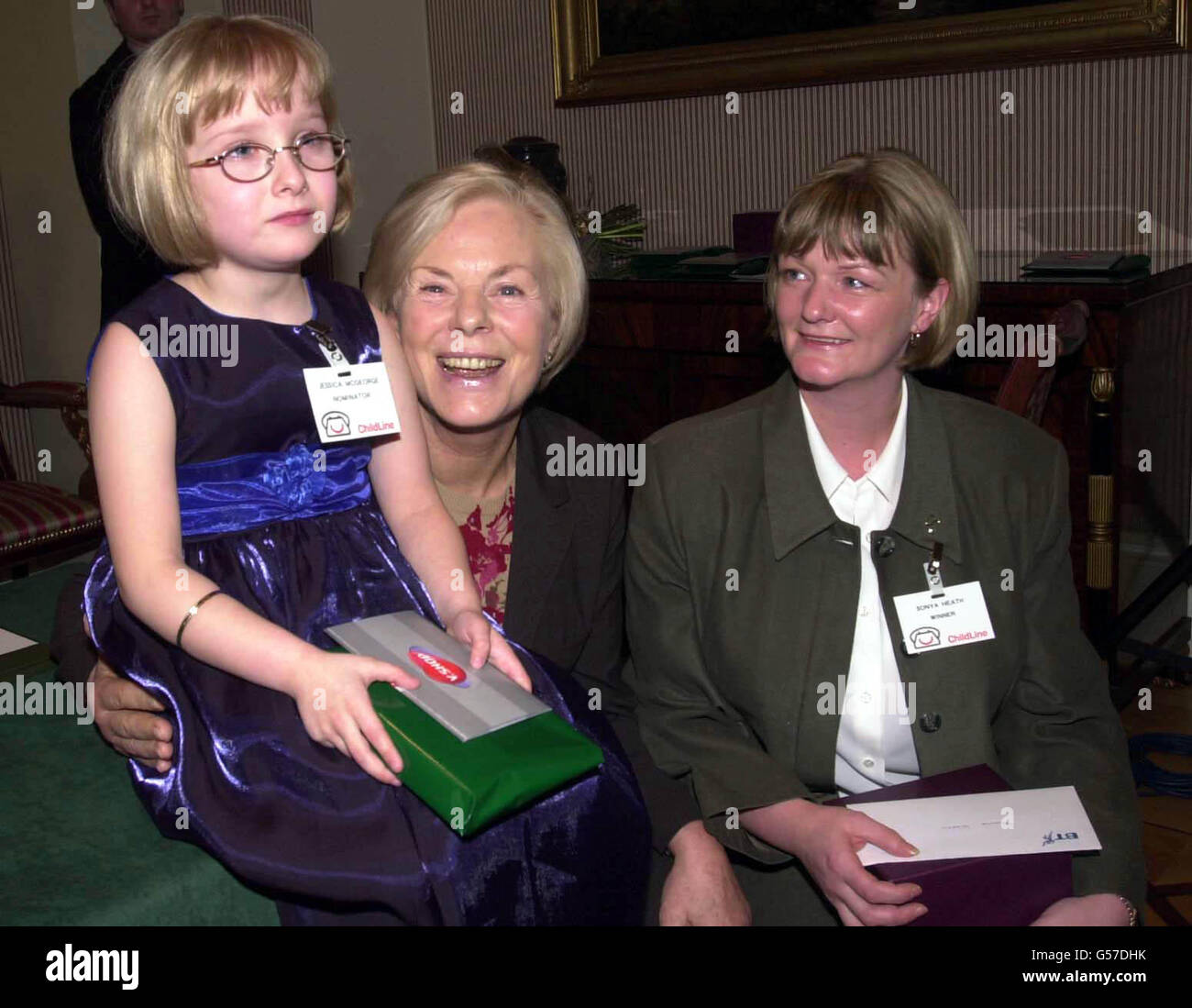 Childline Awards Duchessa di Kent Foto Stock