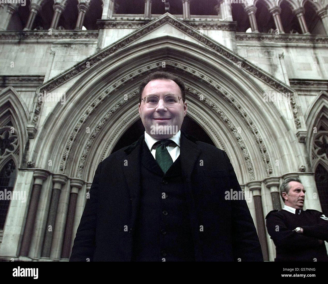 I tribunali della Chiesa ex-manager Foto Stock