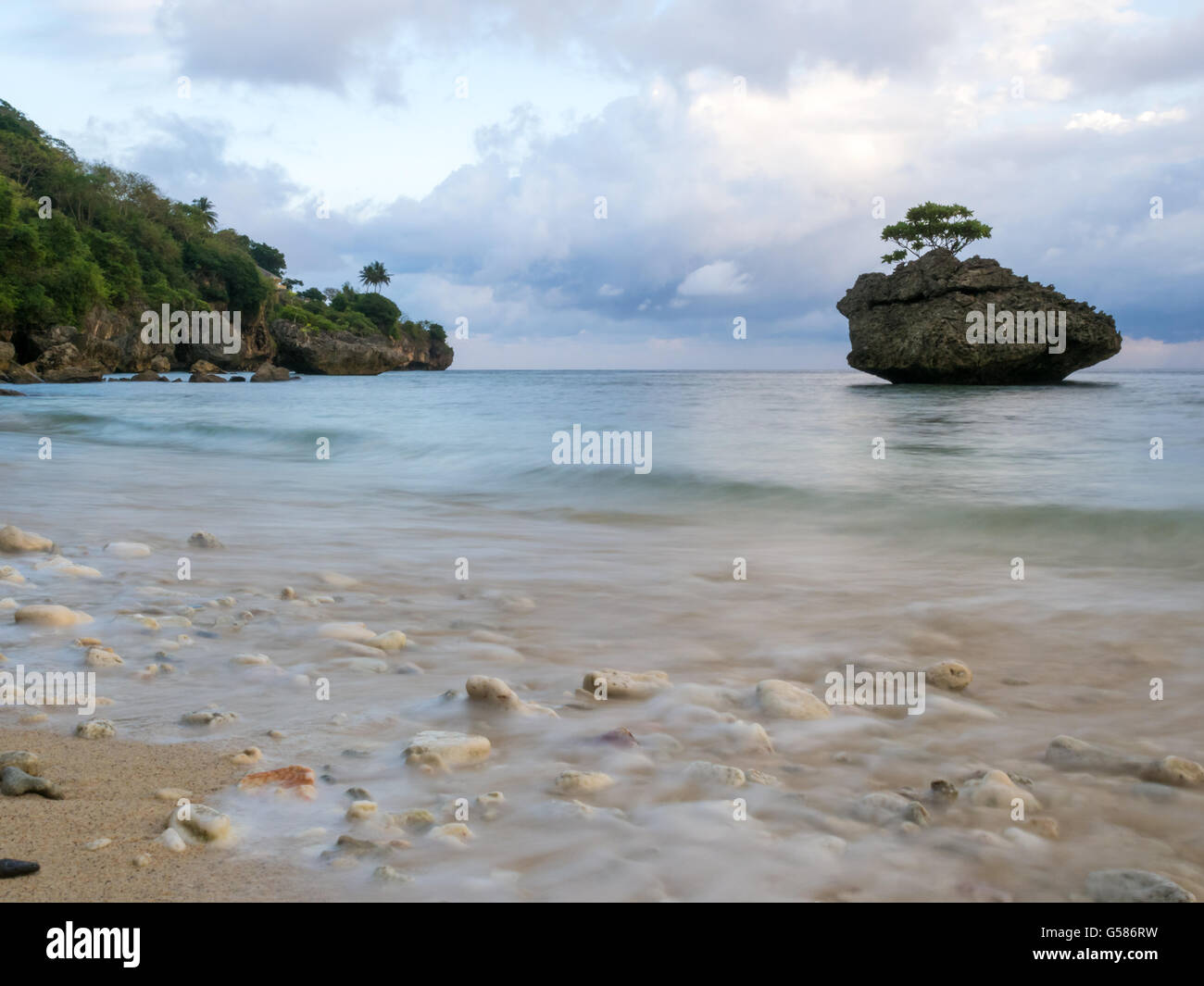 Flying Fish Cove, Isola di Natale, Australia Foto Stock