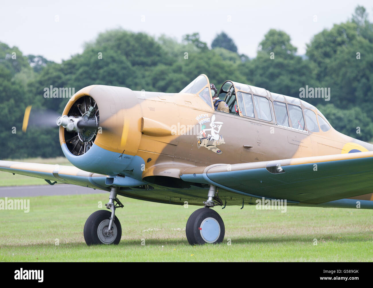 Aerei Vintage RAF Cosford Air Show Foto Stock