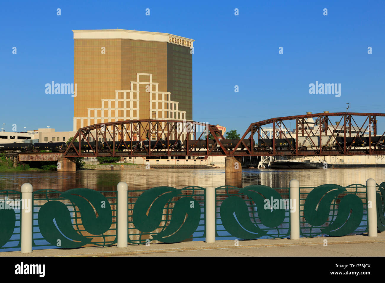 Il ferro di cavallo Casino & Hotel di Bossier City, Louisiana, Stati Uniti d'America Foto Stock