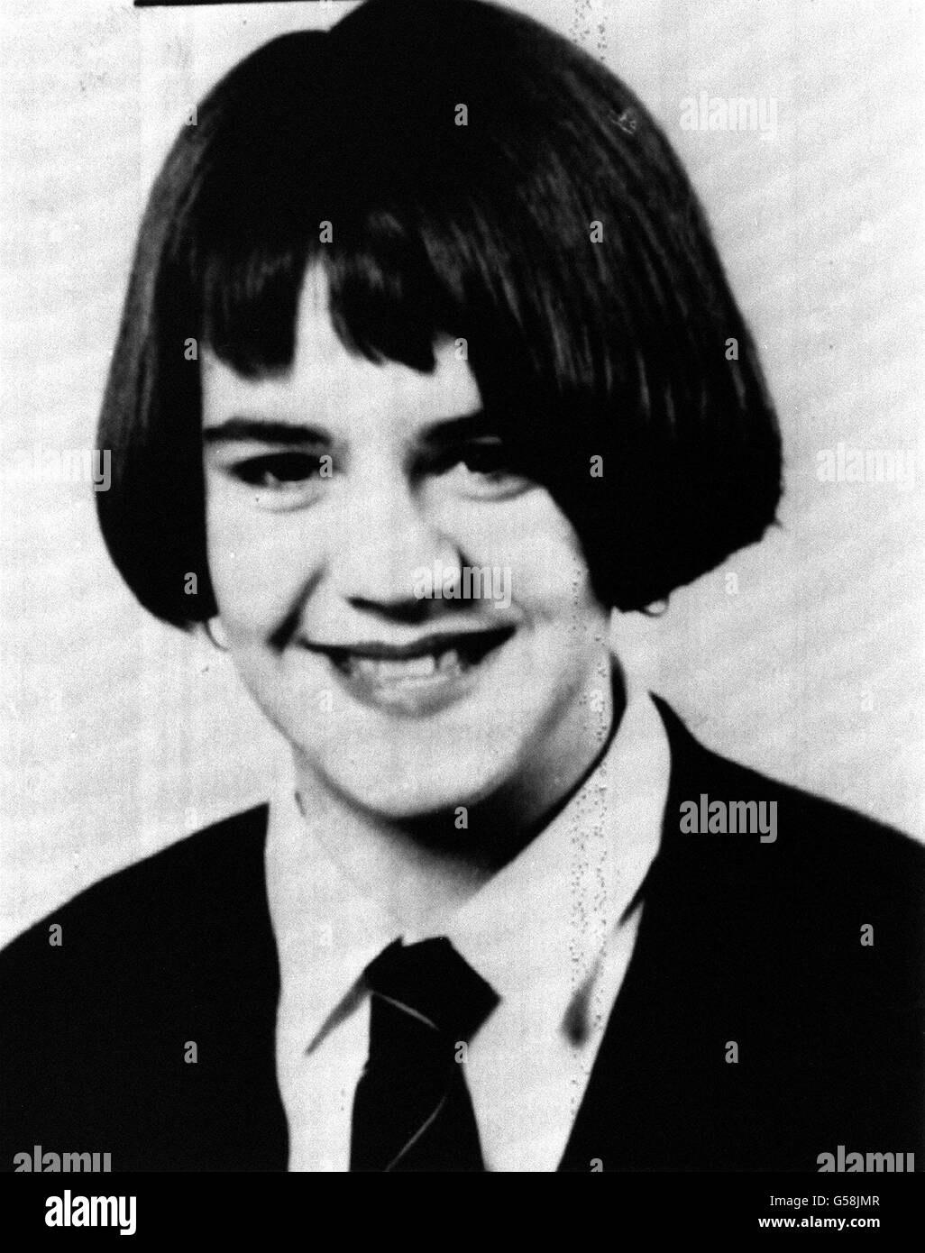 Vicki Hamilton. File immagine di Vicki Hamilton, 15 anni mancante. Foto Stock