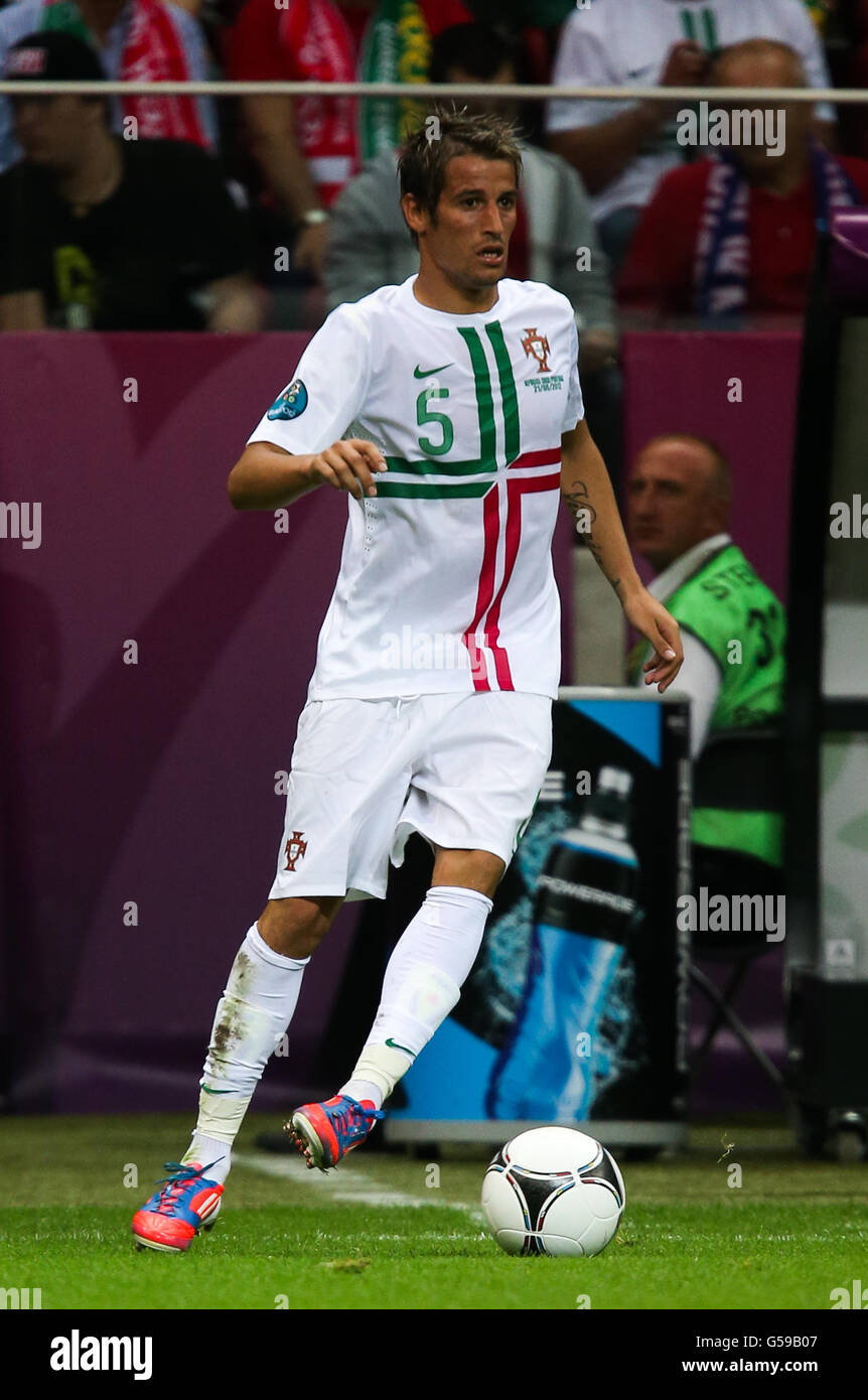 Soccer - UEFA Euro 2012 - Quarti di Finale - Repubblica Ceca - Portogallo - National Stadium Foto Stock