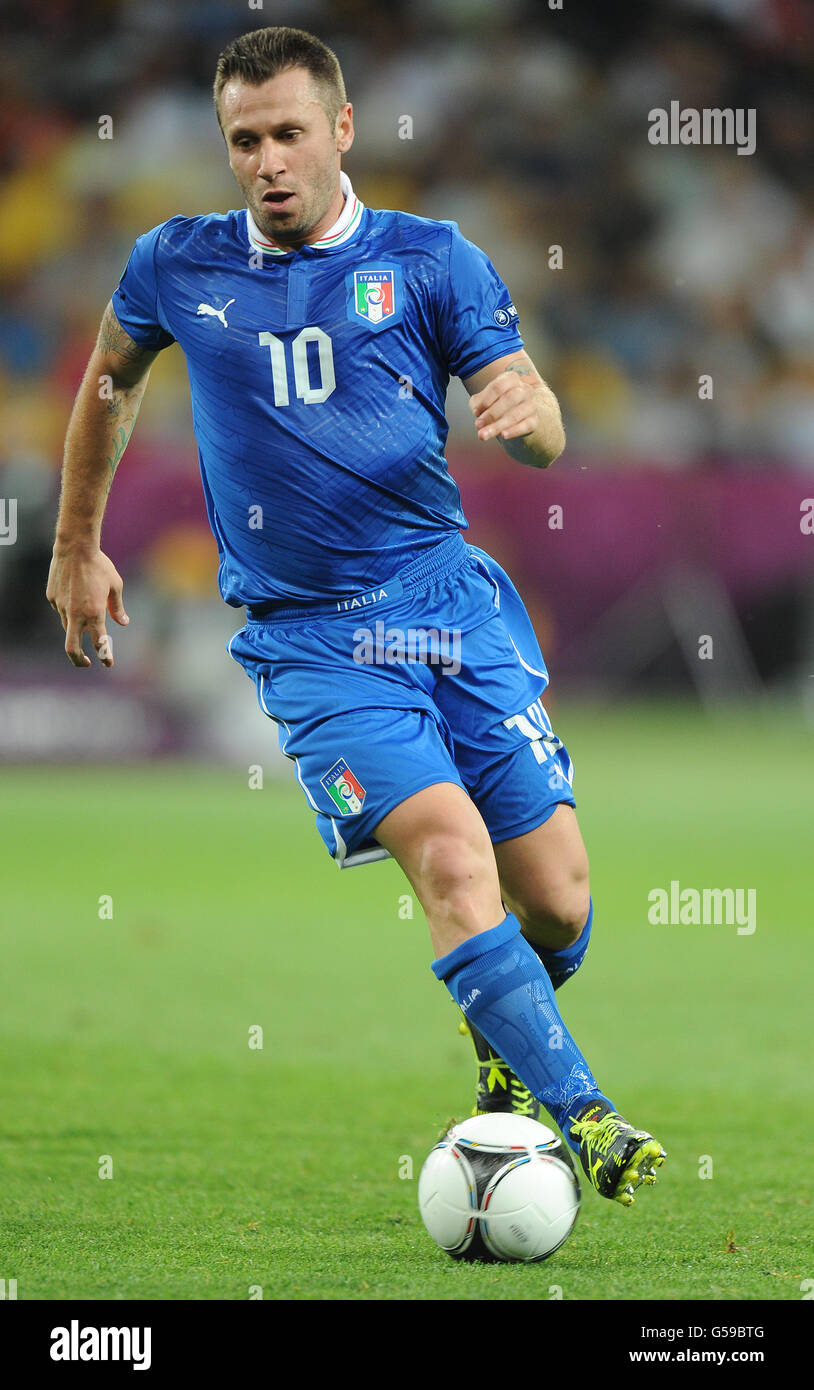 Soccer - UEFA Euro 2012 - Quarti di Finale - Inghilterra v Italia - Stadio Olimpico Foto Stock