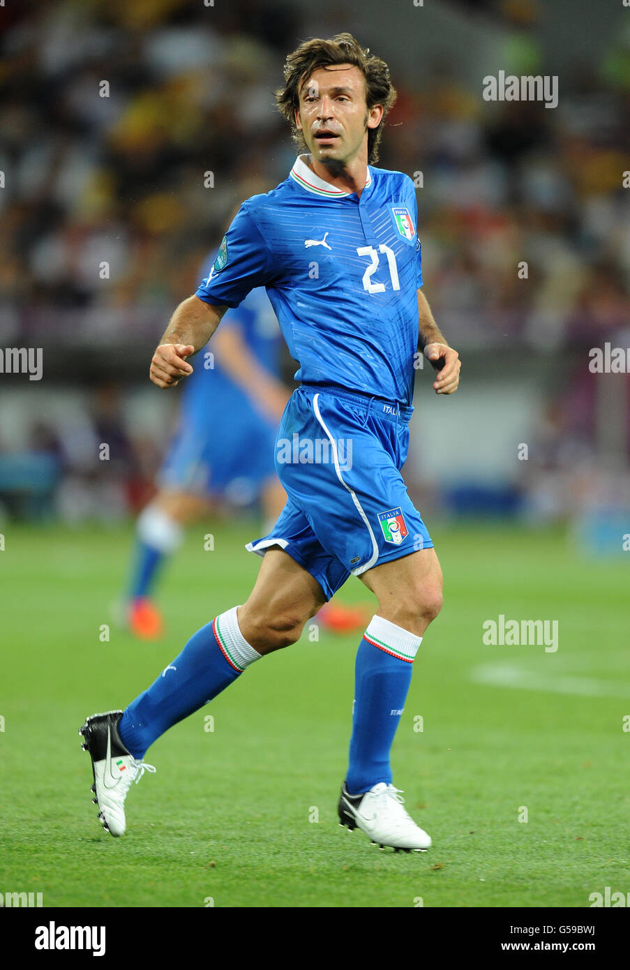 Soccer - UEFA Euro 2012 - Quarti di Finale - Inghilterra v Italia - Stadio Olimpico Foto Stock