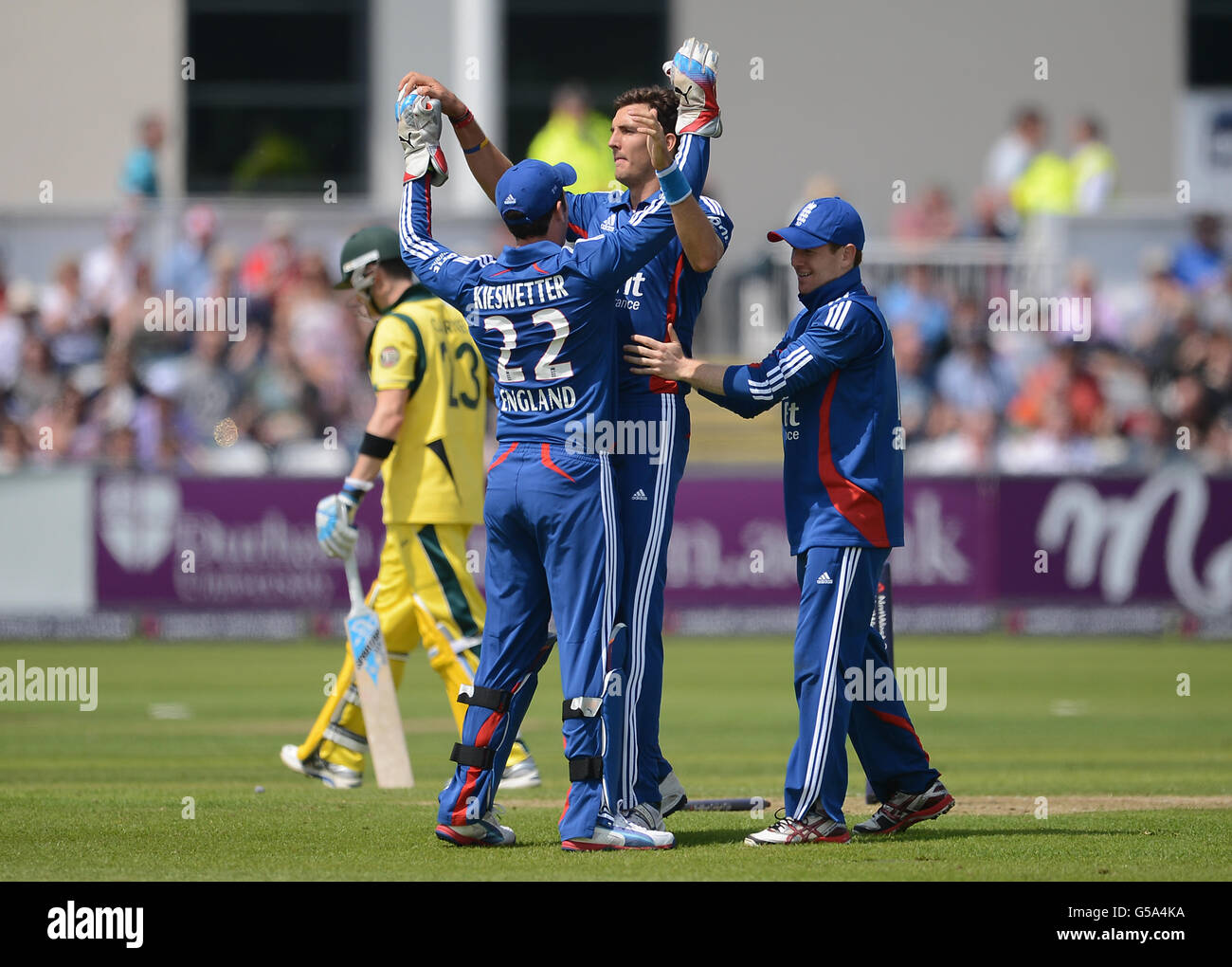 Cricket - Quarto NatWest una giornata internazionale - Inghilterra v Australia - Emirates Durham ICG Foto Stock