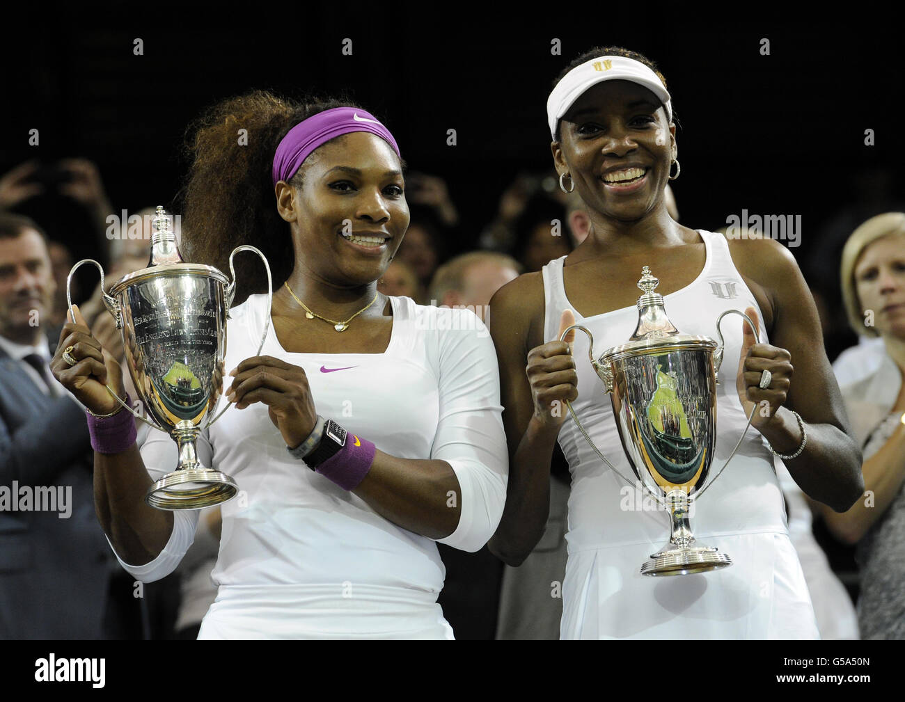 Tennis - 2012 campionati di Wimbledon - giorno dodici - All England Lawn Tennis e Croquet Club Foto Stock