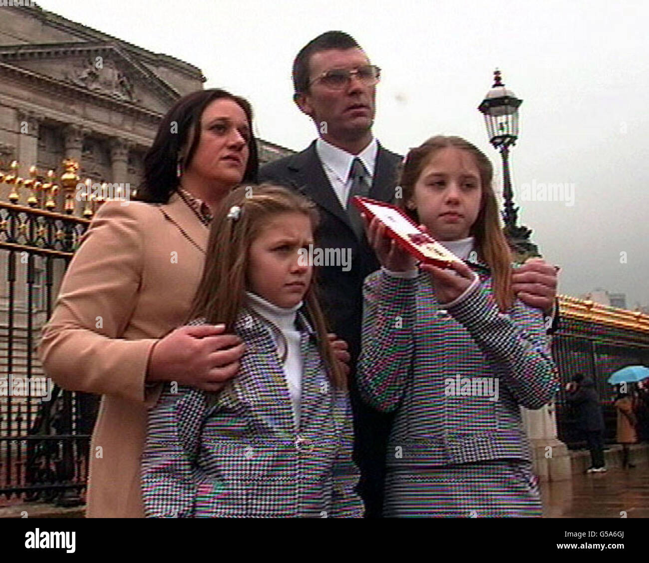 Eliza Ward famiglia Medaglia George Foto Stock