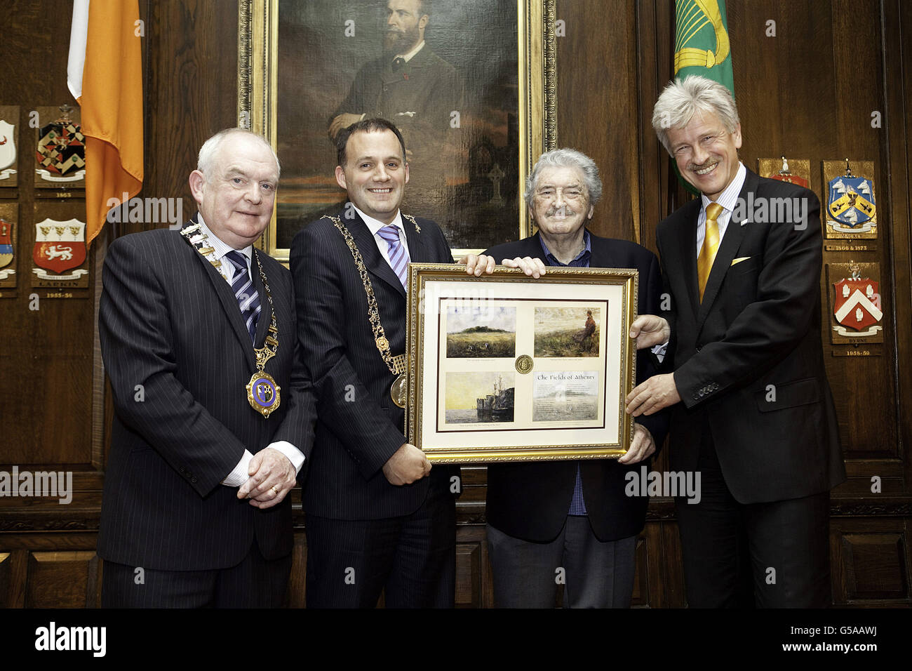 L'Irlanda ha stabilito per la Polonia friendly Foto Stock
