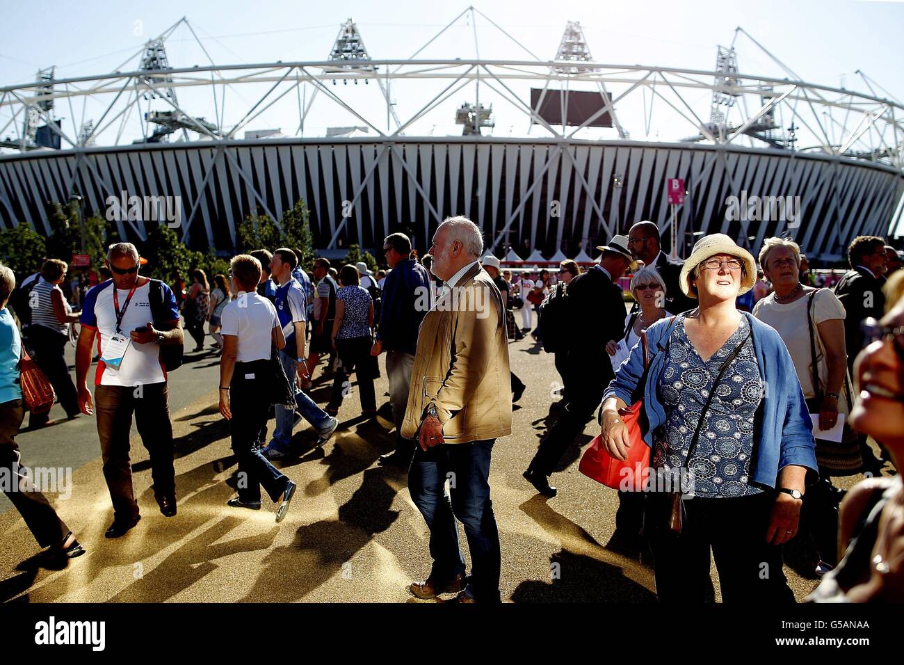 Olimpiadi - Olimpiadi di preparativi finali Foto Stock