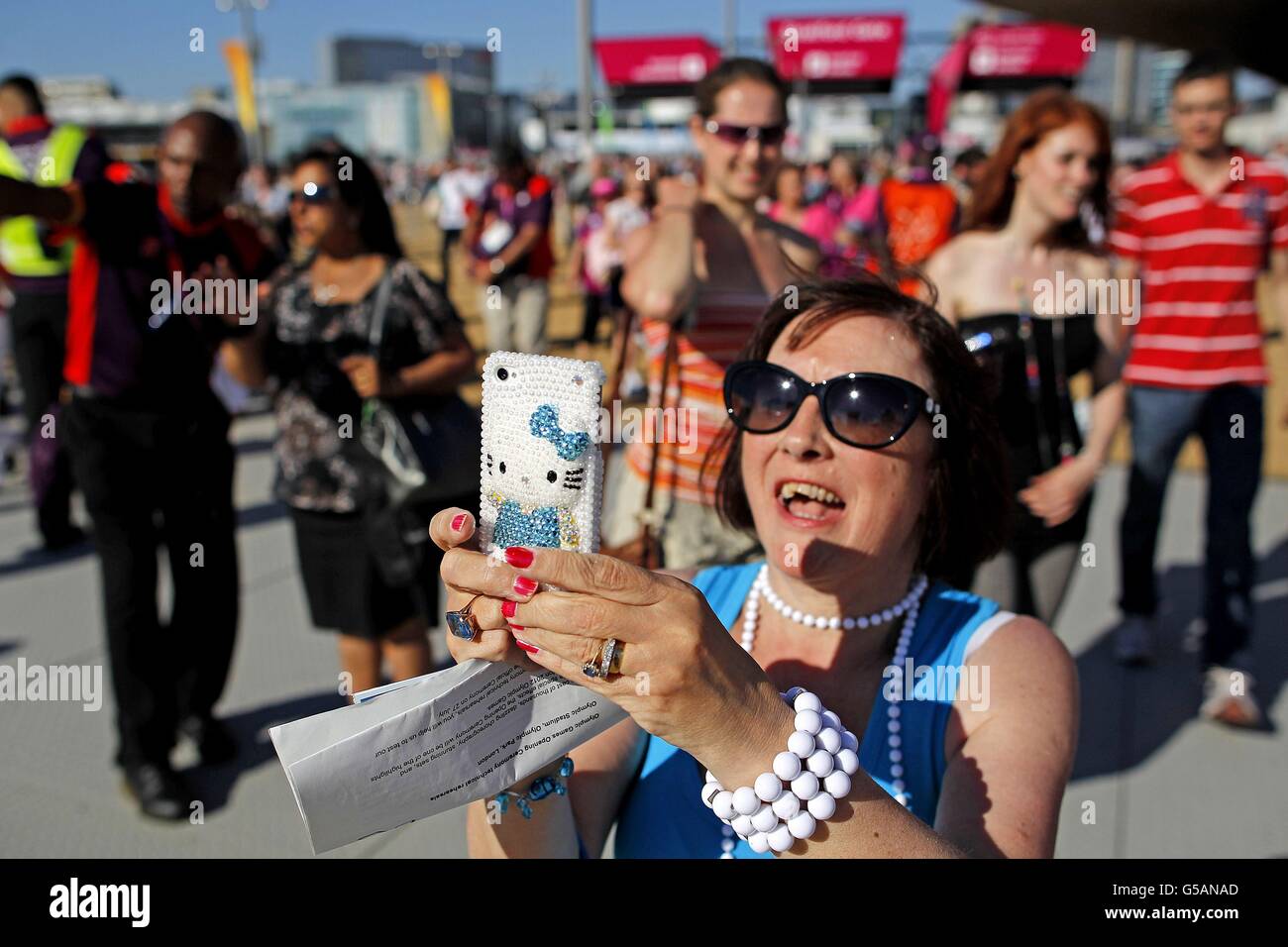 Olimpiadi - Olimpiadi di preparativi finali Foto Stock