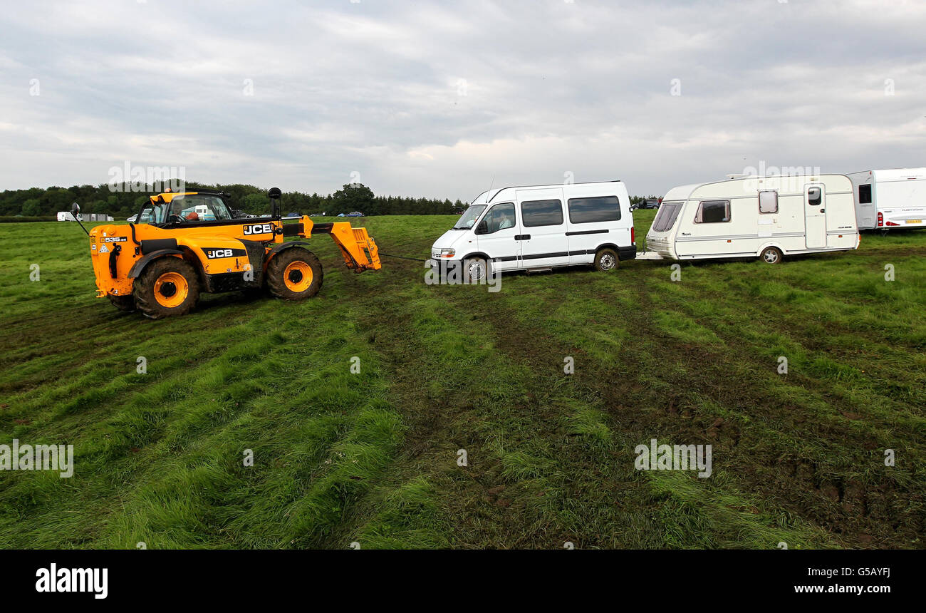 Motor Racing - 2012 del Campionato del Mondo di Formula Uno - Gran Premio di Gran Bretagna - Gara - Silverstone Foto Stock