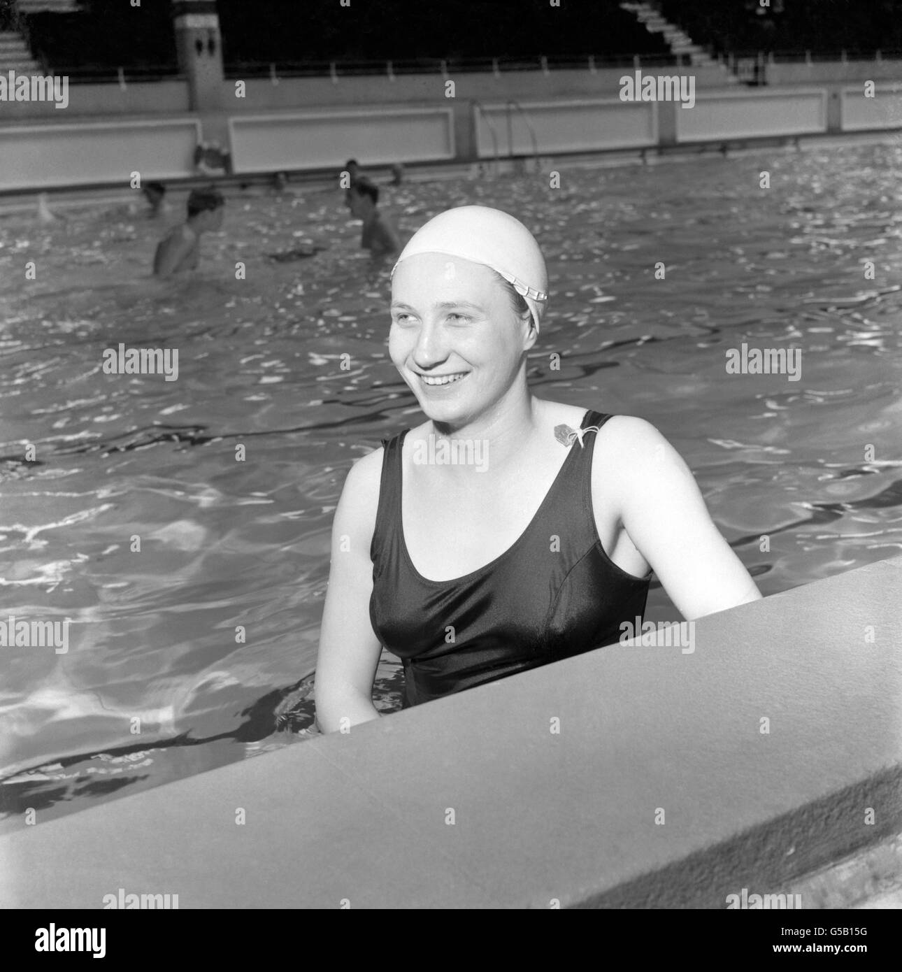 Nuoto - Anita Lonsbrough Foto Stock