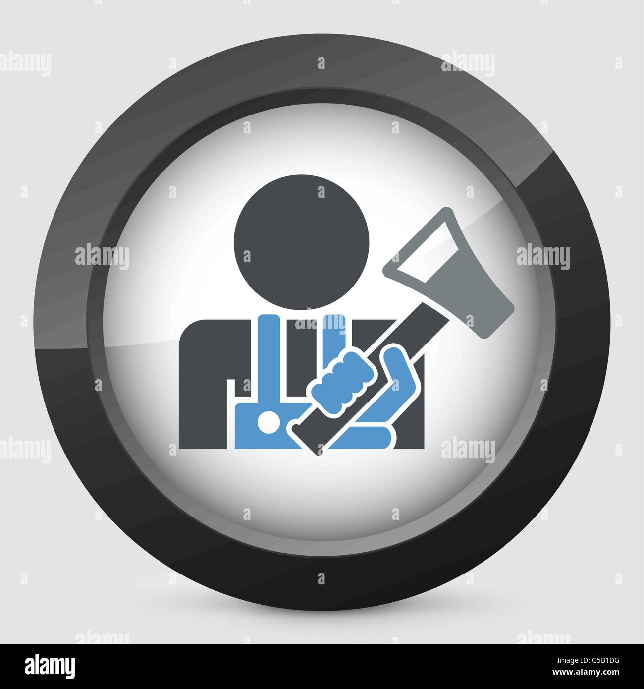 Icona di Hachette Illustrazione Vettoriale