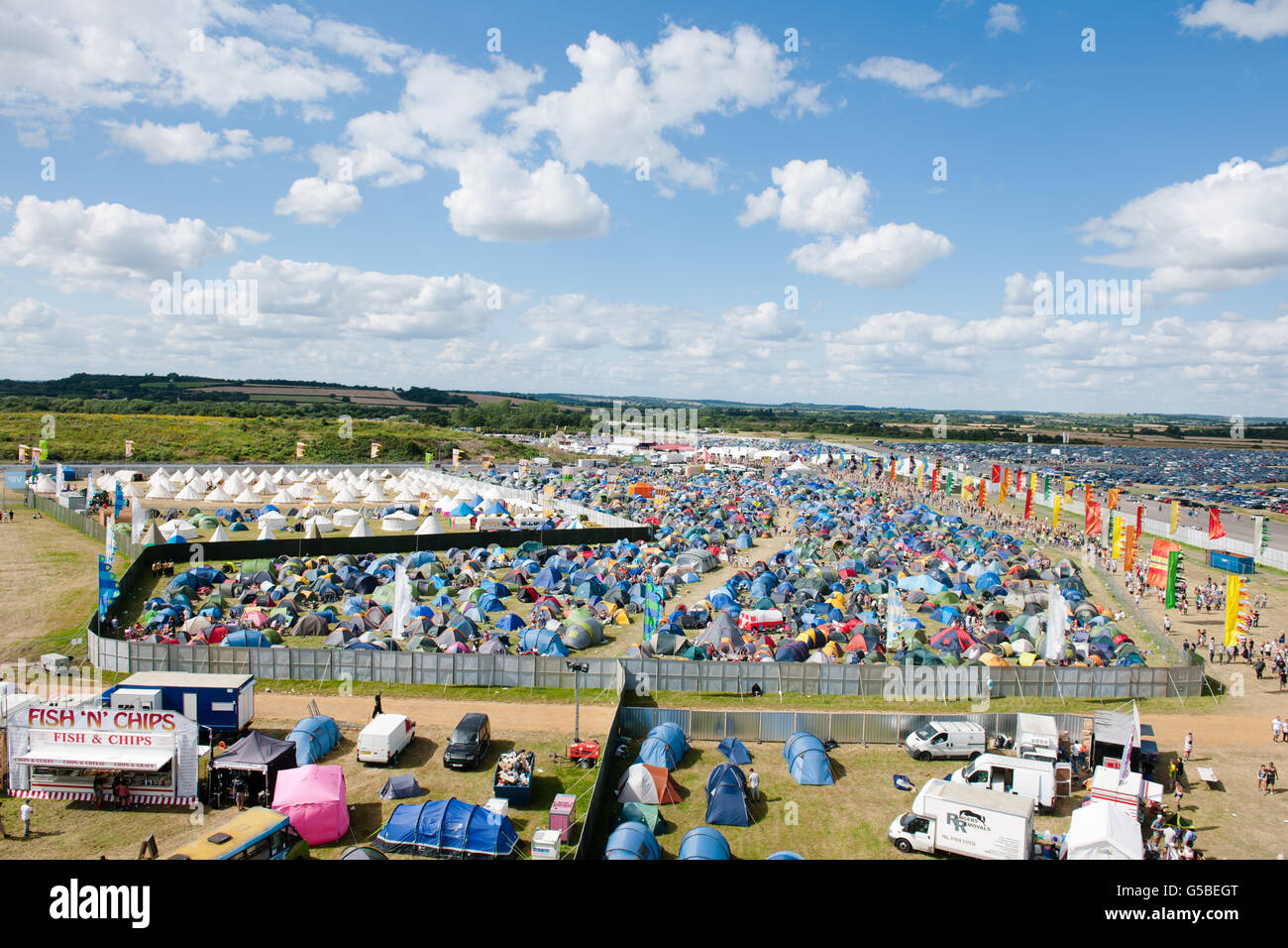 Raduno mondiale 2012 - Stratford Upon Avon Foto Stock
