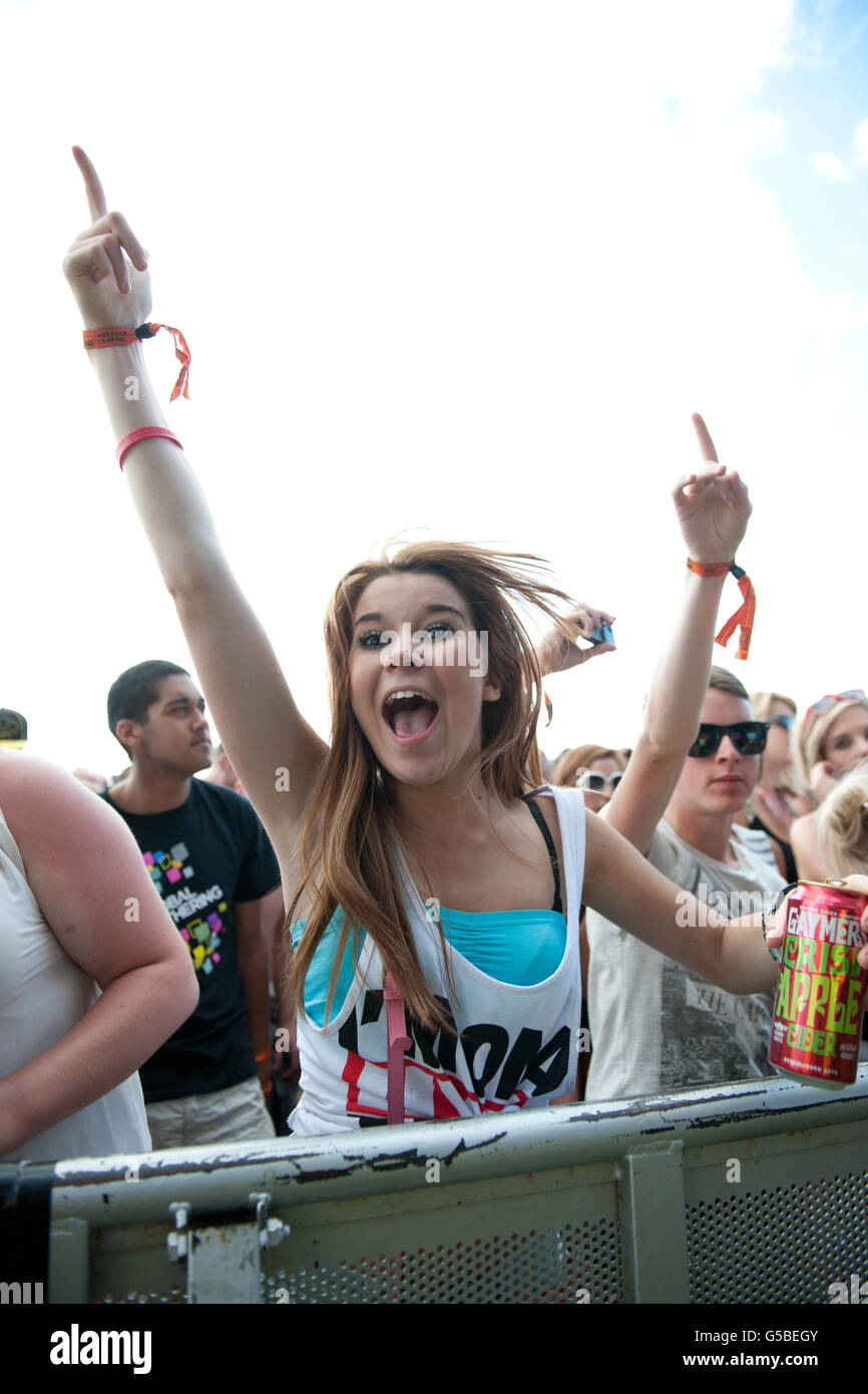 Raduno mondiale 2012 - Stratford Upon Avon Foto Stock