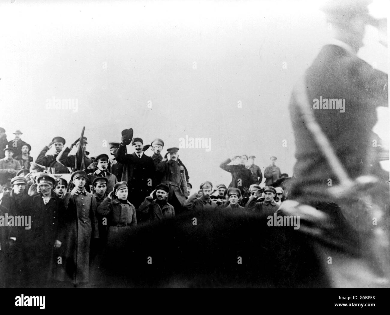 Guerre e conflitti - La Rivoluzione Russa - Foto Stock