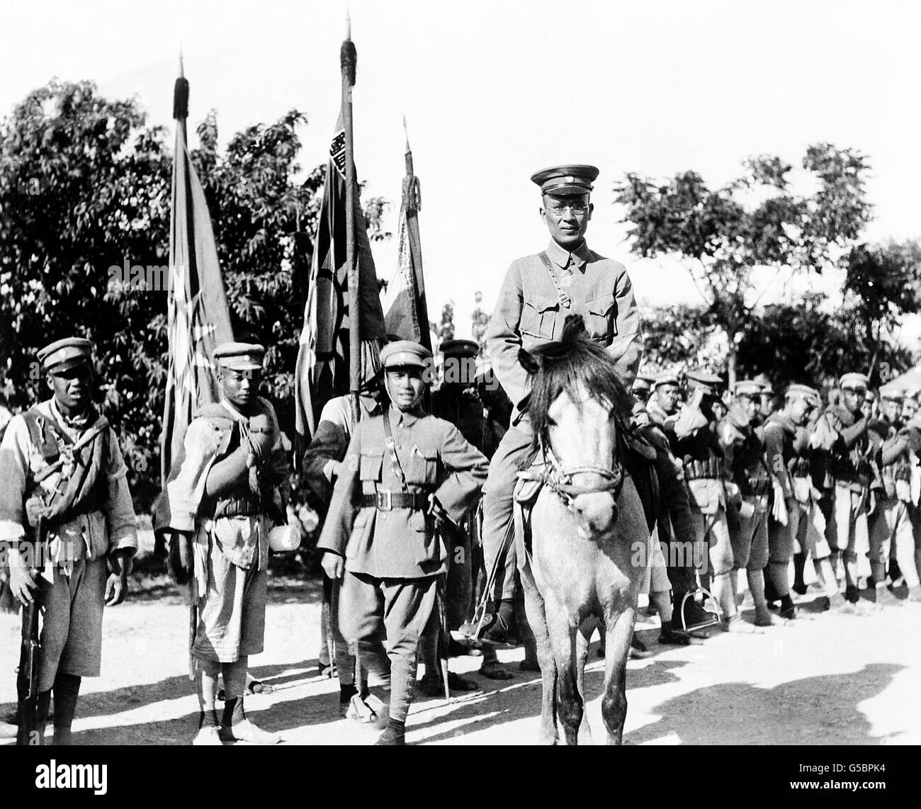Guerre e conflitti - cinese Guerra Civile - Shantung Foto Stock