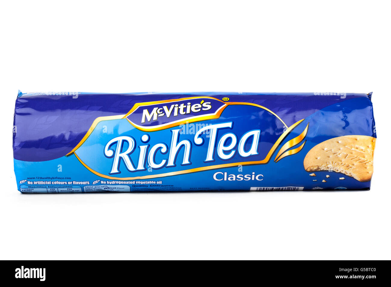 LONDON, Regno Unito - 16 giugno 2016: un pacchetto di McVities originale ricco di biscotti di tè, il 16 giugno 2016. McVities è un marchio di British Foto Stock