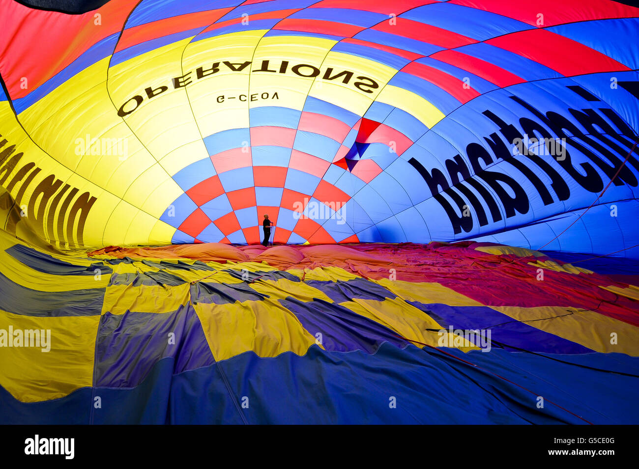 Bristol International Balloon Fiesta 2012 Foto Stock