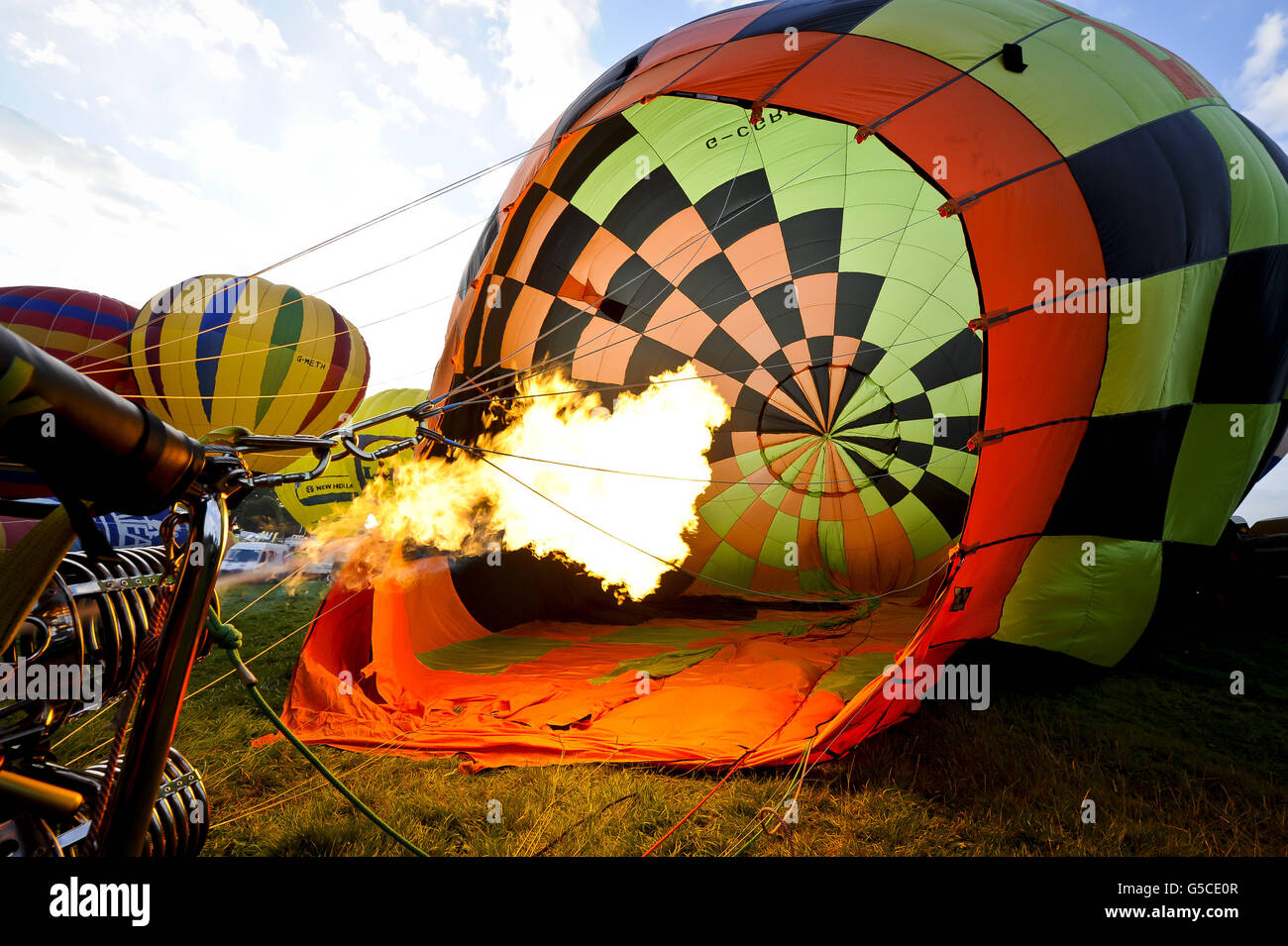 Bristol International Balloon Fiesta 2012 Foto Stock