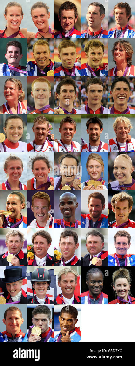 Giochi Olimpici di Londra - Giorno 16 Foto Stock