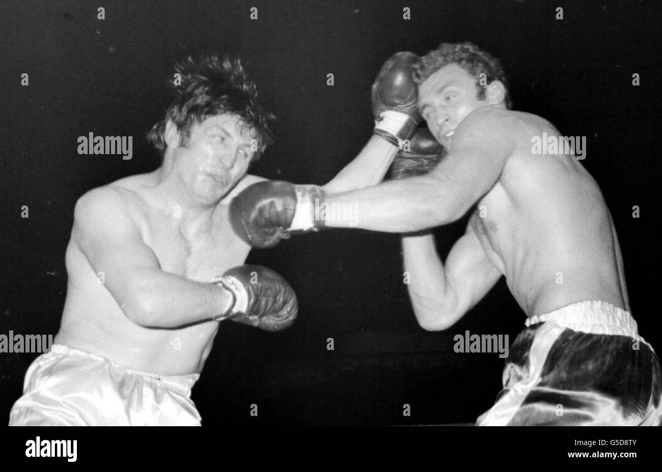 Londra boxer Johnny Prescott Foto stock - Alamy