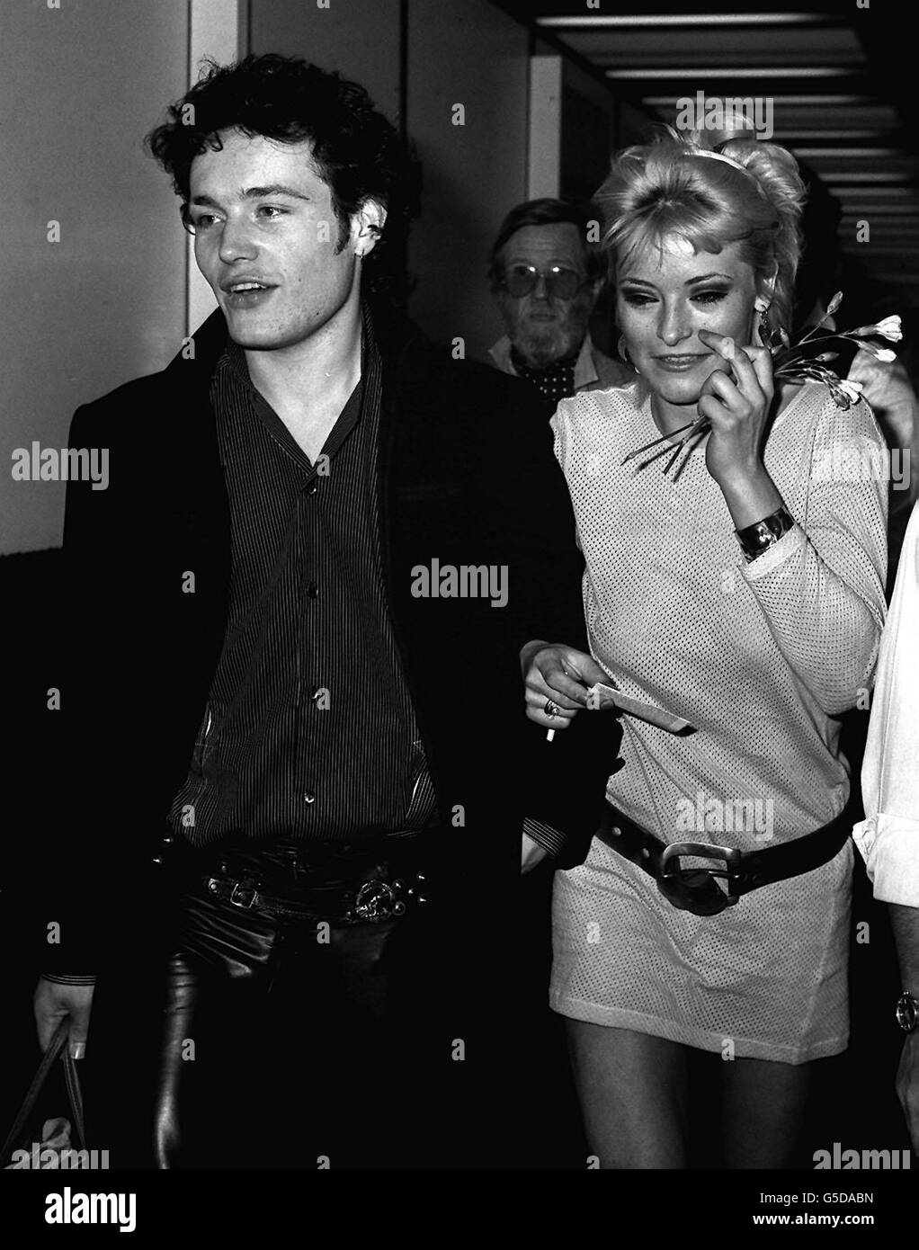 ADAM ANT/AMANDA DONOHOE : 1981 Foto Stock