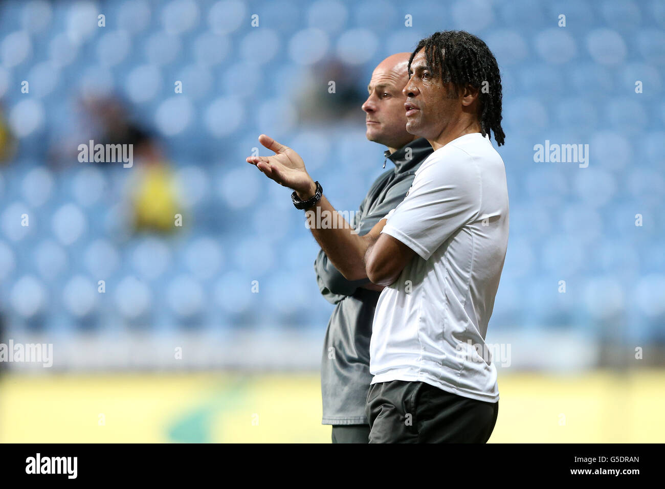 Calcio - Johnstone la vernice Trophy - sezione nord - Coventry City v Burton Albion - Ricoh Arena Foto Stock