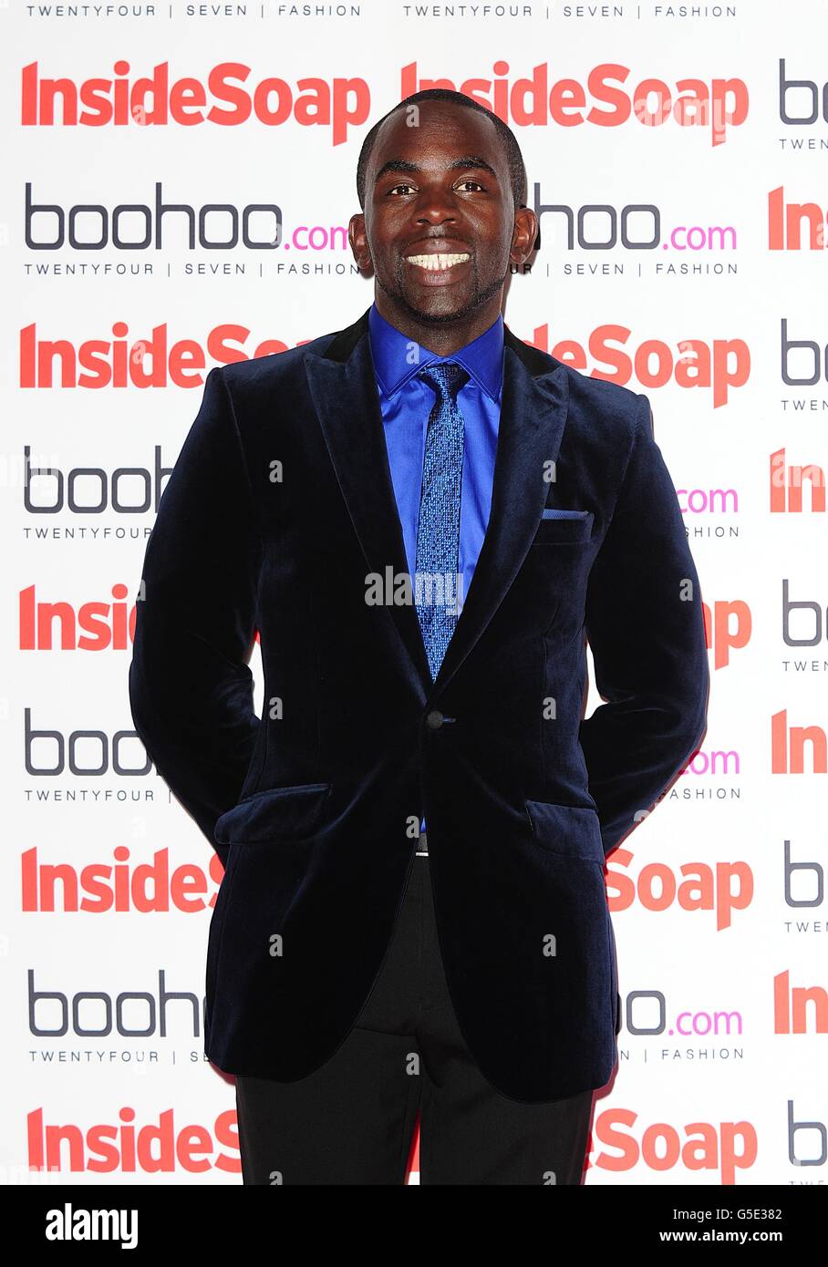 Inside SOAP Awards - Londra. Jimmy Akingbola al 2012 Inside SOAP Awards a One Marylebone, Londra. Foto Stock