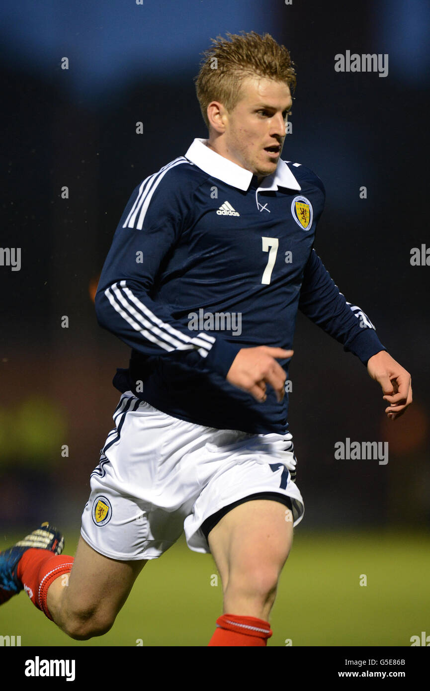 Soccer - UEFA Europei Under 21 Championship 2013 - Gruppo di dieci - Scozia v Lussemburgo - Saint Mirren Park Foto Stock