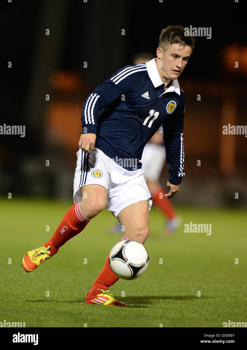 Calcio - UEFA Campionato europeo under 21 2013 - Gruppo Ten - Scozia contro Lussemburgo - Saint Mirren Park. Rhys McCabe della Scozia Foto Stock