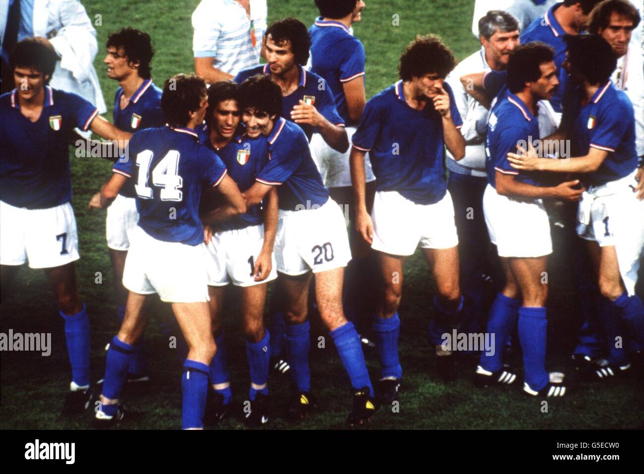 Mondiali 1982 italia immagini e fotografie stock ad alta risoluzione