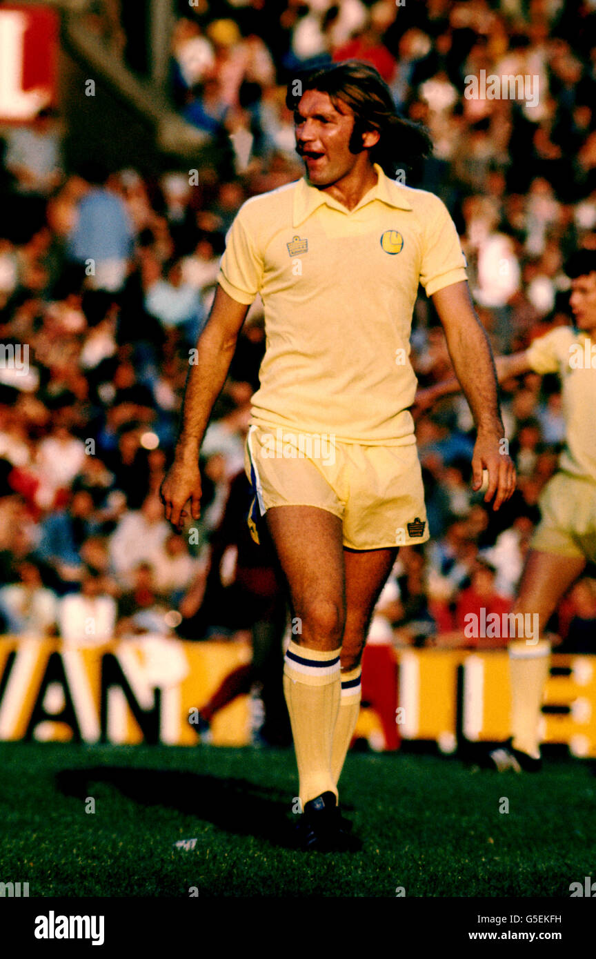 Calcio - Inglese 1a Divisione - Leeds United. Leeds' Tony Currie Foto Stock