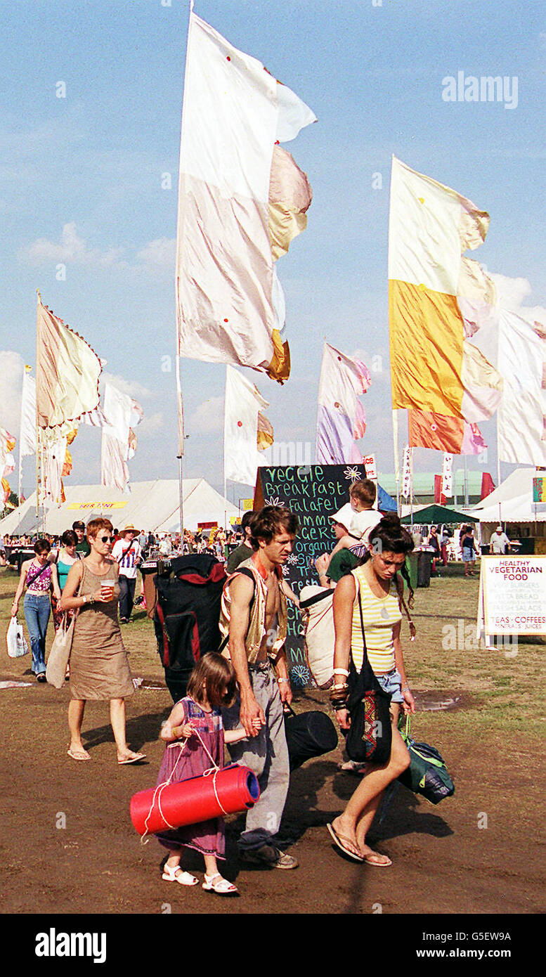 Lettura festival Womad Foto Stock