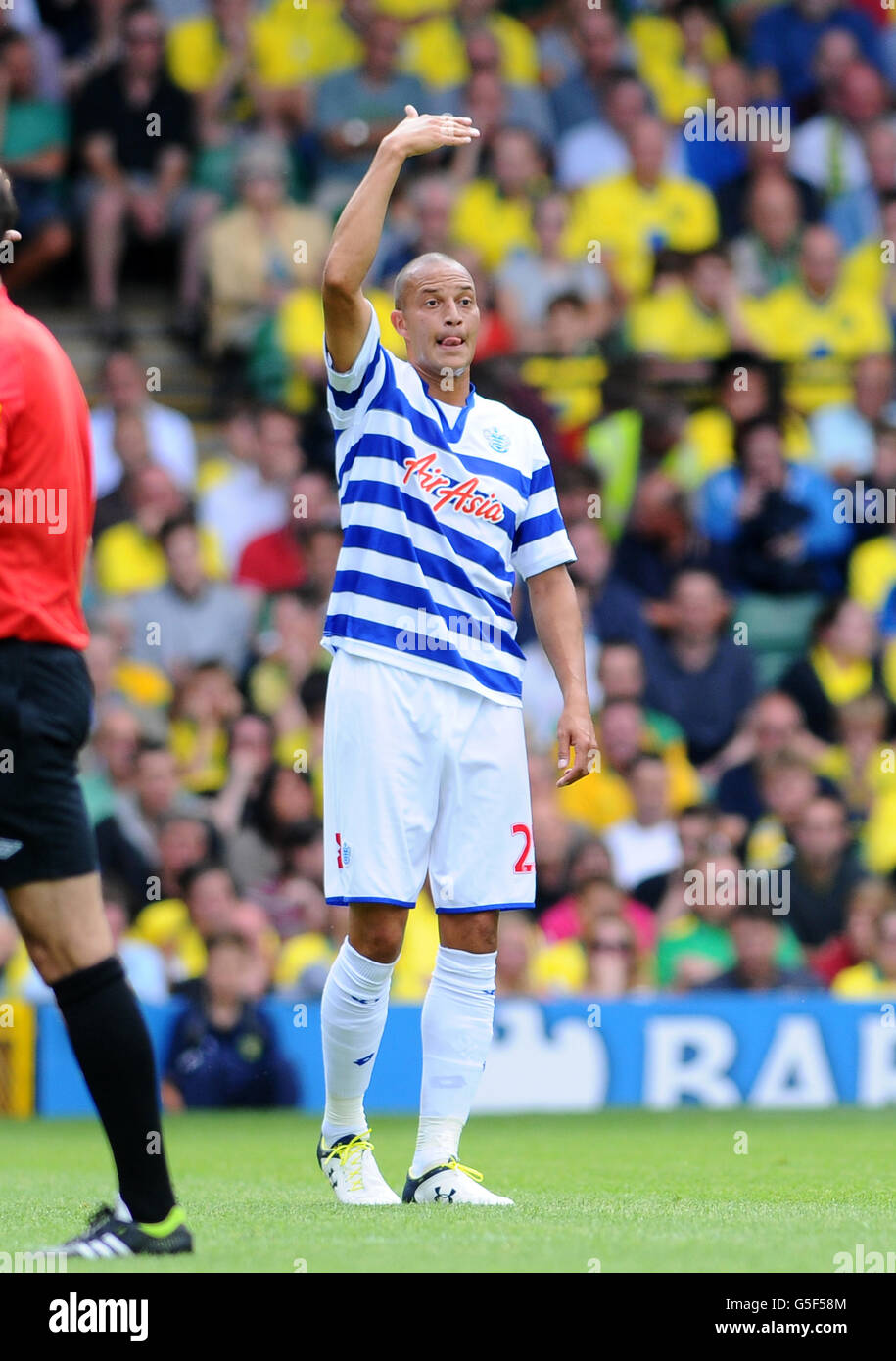 Calcio - Barclays Premier League - Norwich City v Queens Park Rangers - Carrow Road Foto Stock