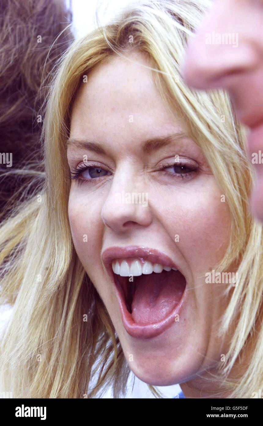 Patsy Kensit Boxing Liam gallagher and patsy kensit immagini e fotografie stock ad alta ...