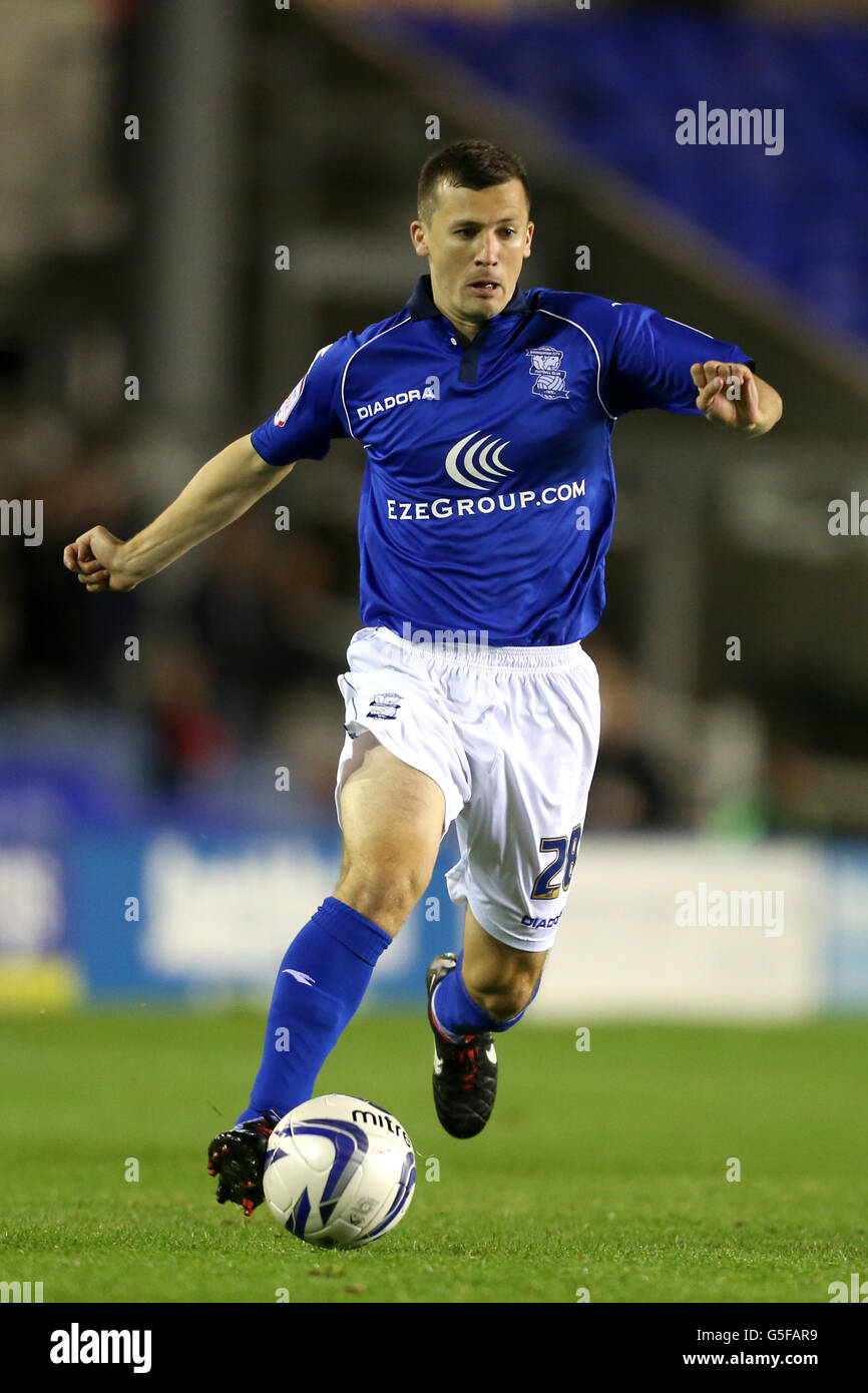 Calcio - campionato nazionale di calcio - Birmingham City v Bolton Wanderers - St Andrews. Paul Caddis, Birmingham Foto Stock