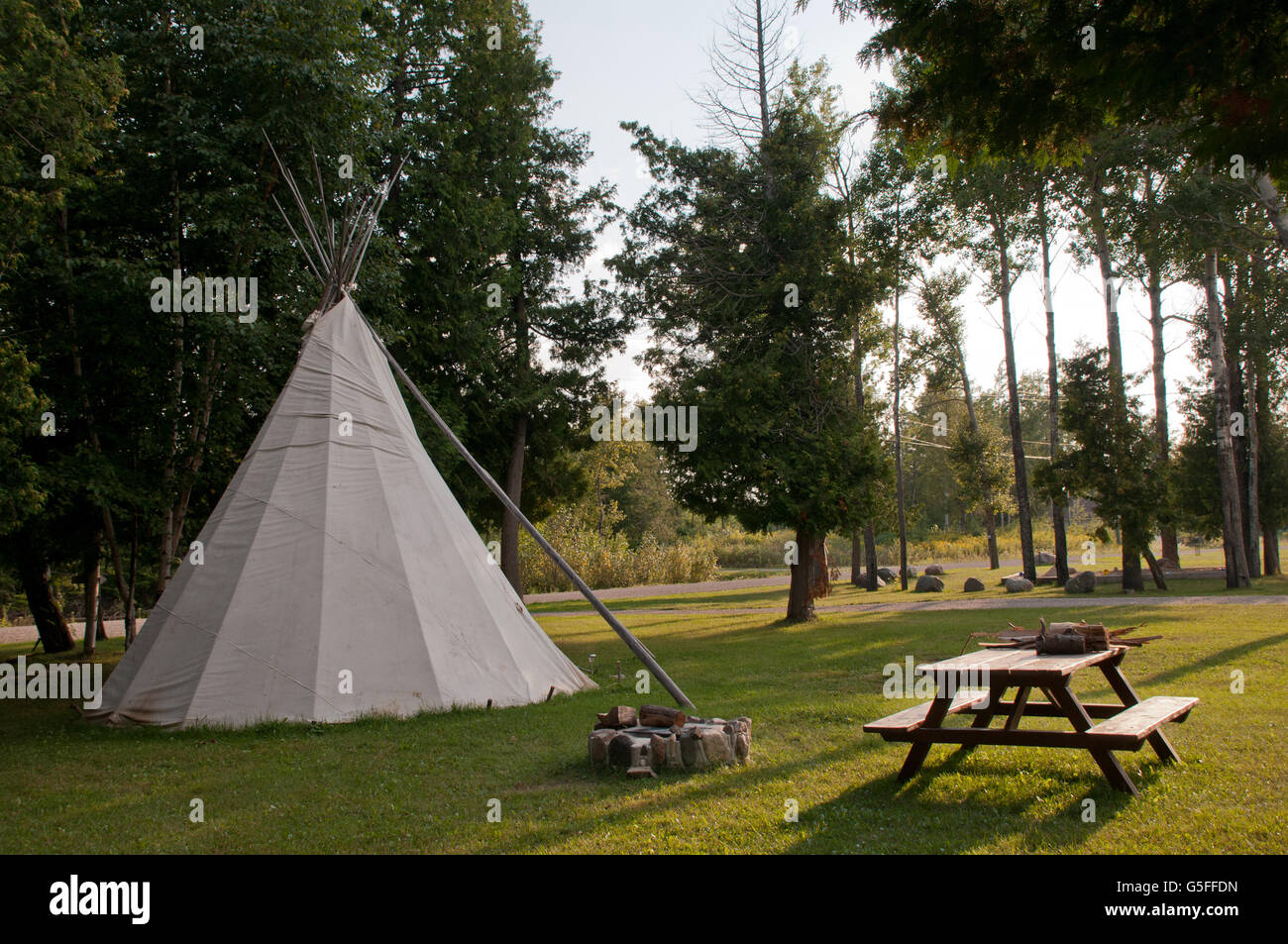 America del nord, Canada Ontario, Manitoulin Island, il Lago Huron Foto Stock