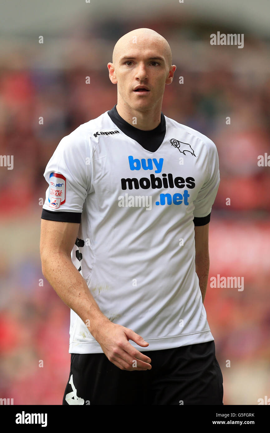 Calcio - Npower Football League Championship - Nottingham Forest / Derby County - City Ground. Connor Sammon, Derby County Foto Stock