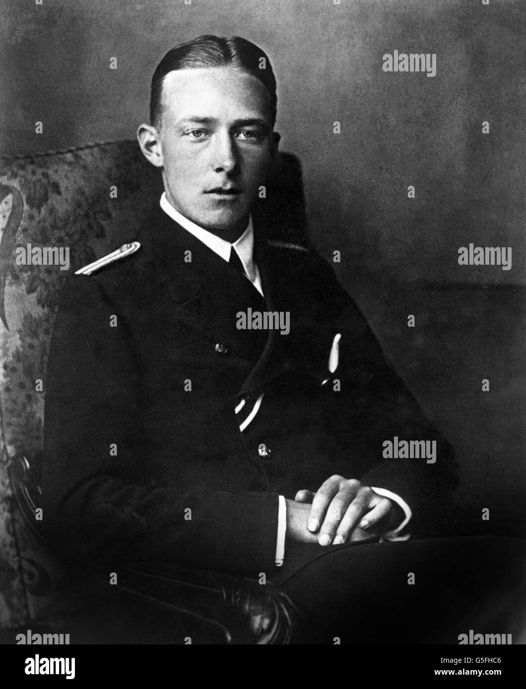 La Prima guerra mondiale - Il Principe Sigismondo di Prussia Foto Stock