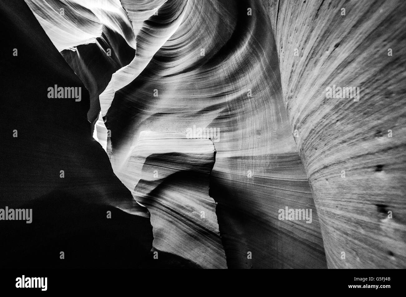 Ho avuto un assolutamente incredibile tempo nel Canyon Antelope, Arizona. È stato così incredibile scoprire questo slot canyon Foto Stock