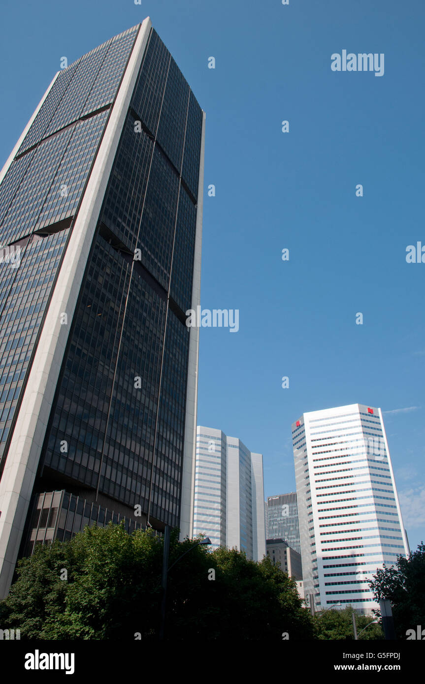 America del nord, Canada, Québec, Montréal, grattacieli Foto Stock