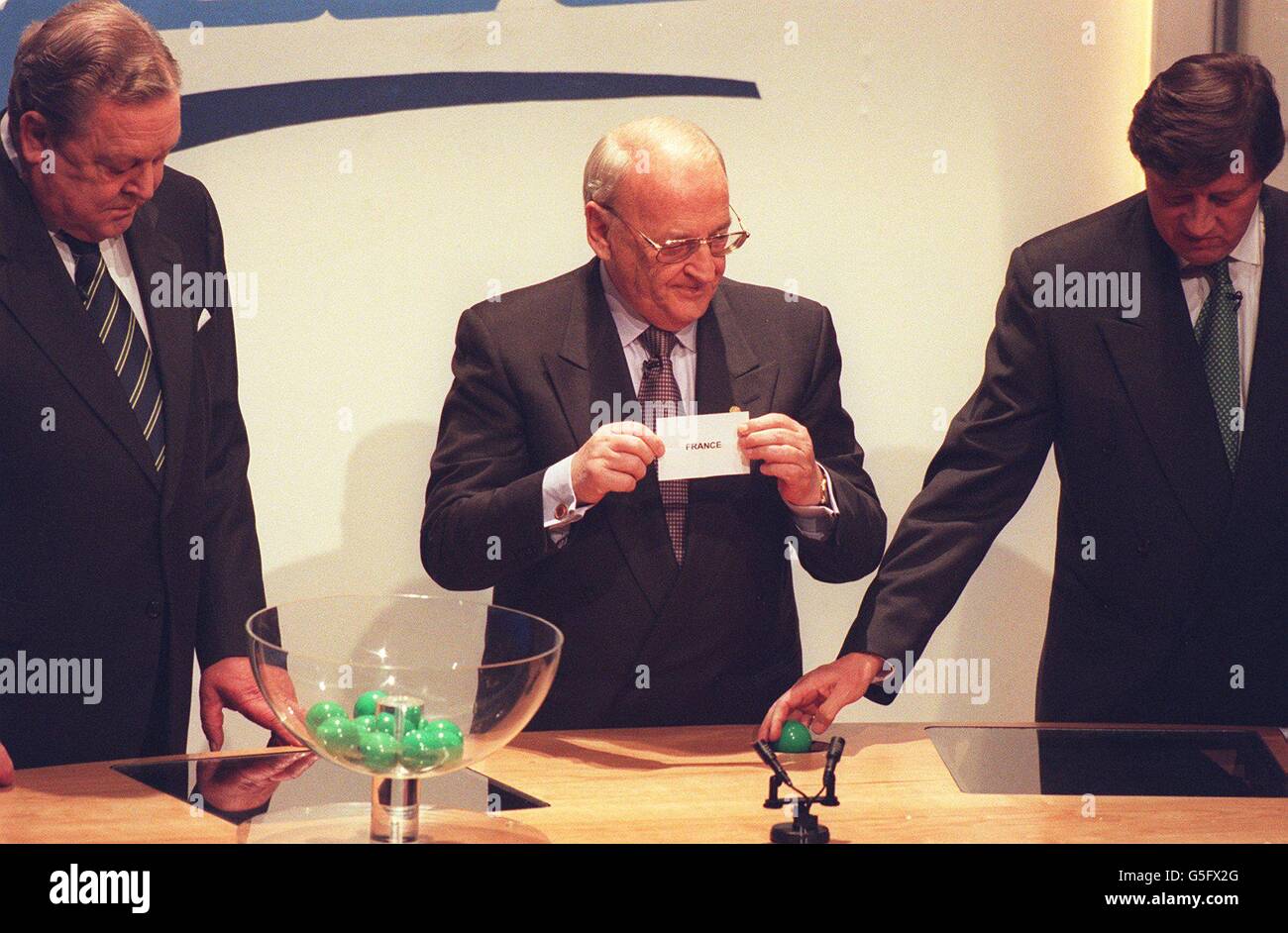 Campionato europeo di Final Draw 1996 Foto Stock