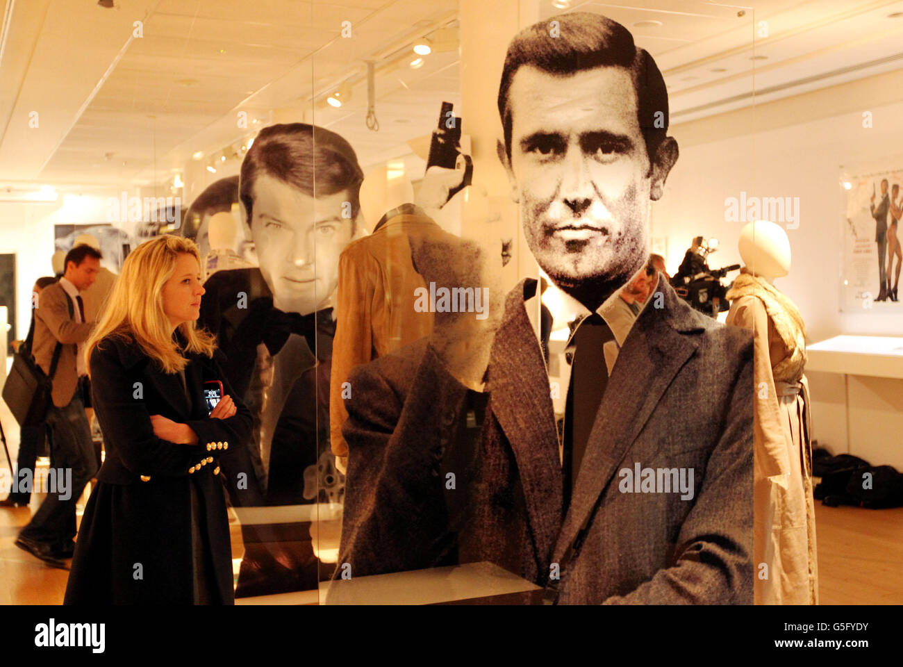 James Bond auction Foto Stock