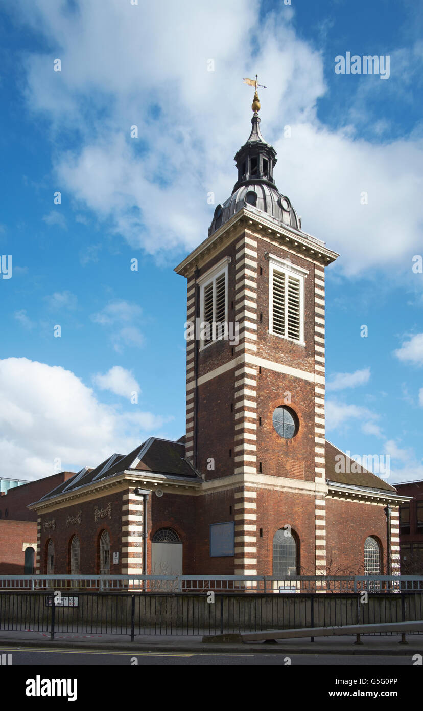 St Benet Paul's Wharf, London chiesa, torre esterno Foto Stock