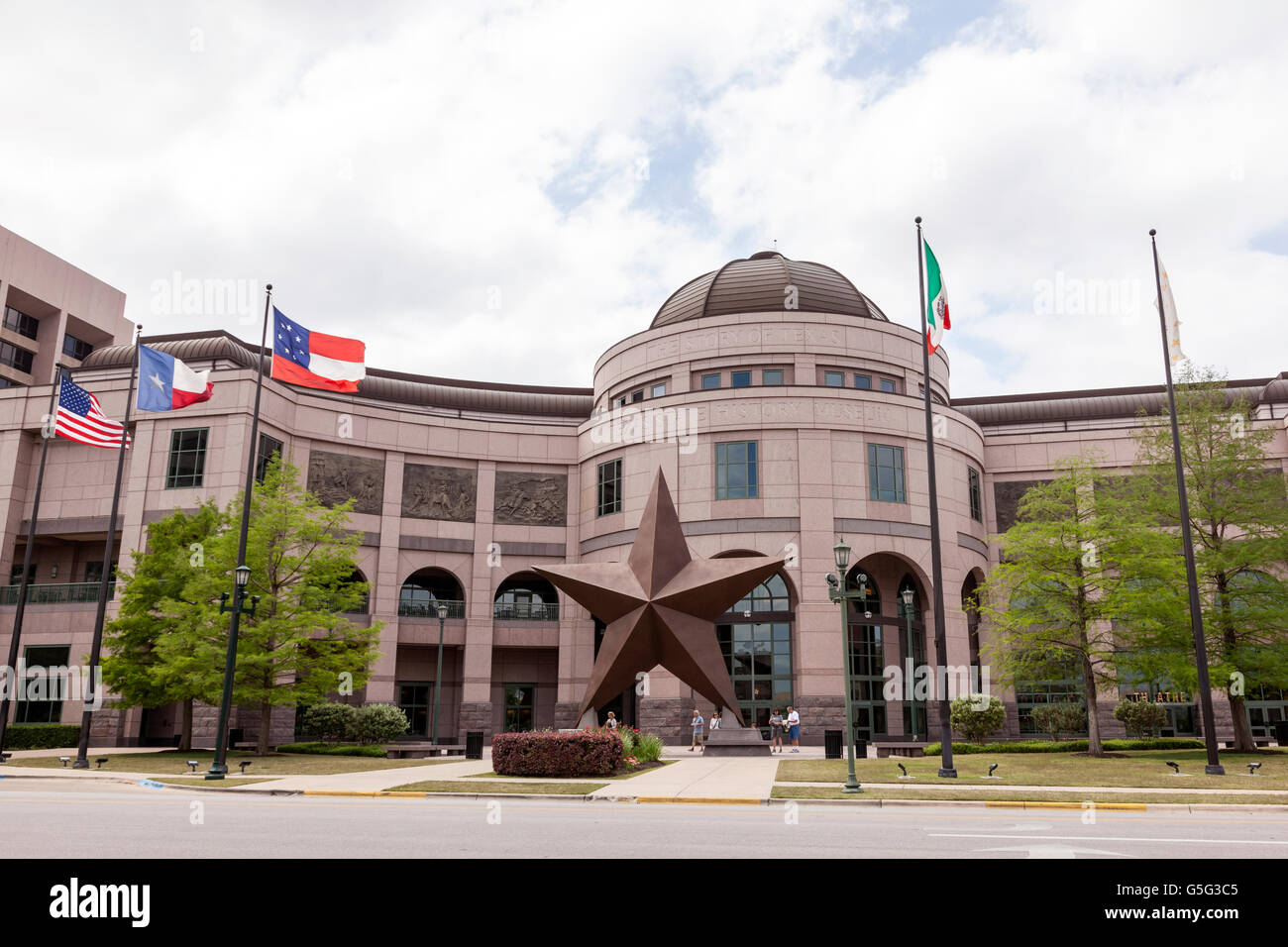 Il museo di storia del Texas ad Austin Foto Stock