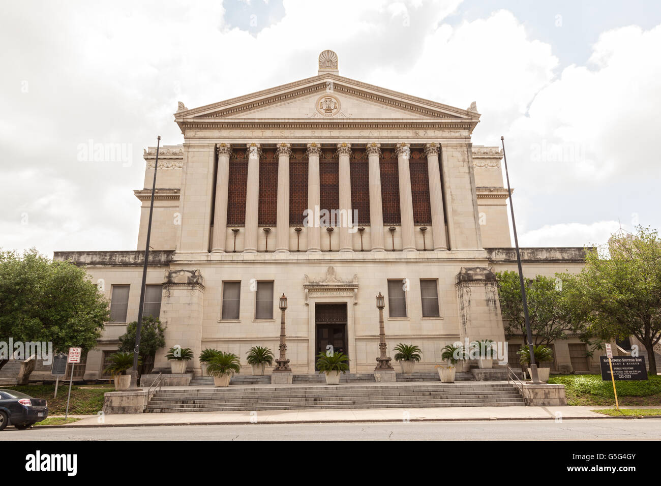 San Antonio Scottish Rite Museum, Texas Foto Stock